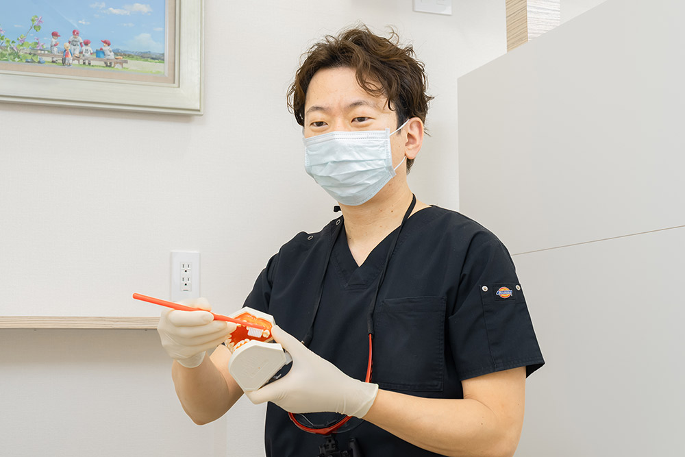 ブラッシング指導